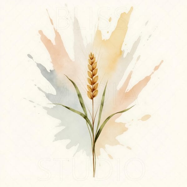 12 Barley Botanical Prints – Chateaucore Wall Art Set (Digital Download) - Image 2
