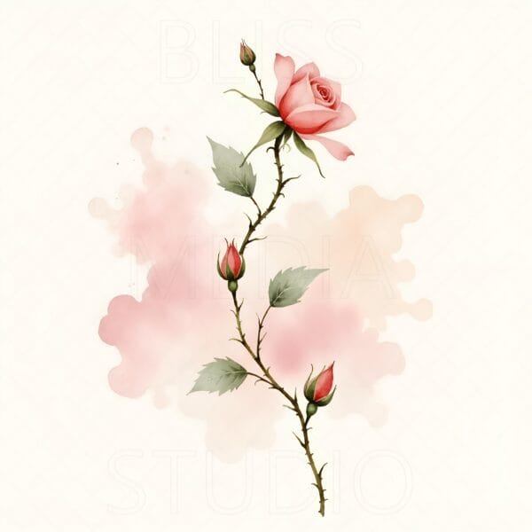 13 Climbing Rose Botanical Prints – Chateaucore Wall Art Set (Digital Download) - Image 4