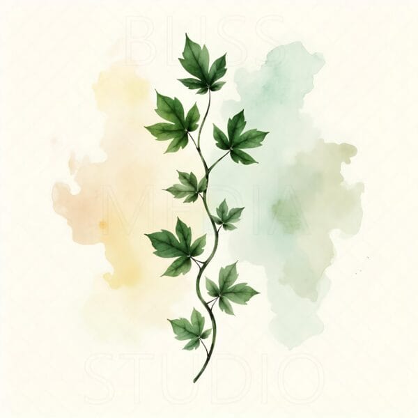 12 English Ivy Botanical Prints – Chateaucore Wall Art Set (Digital Download) - Image 13