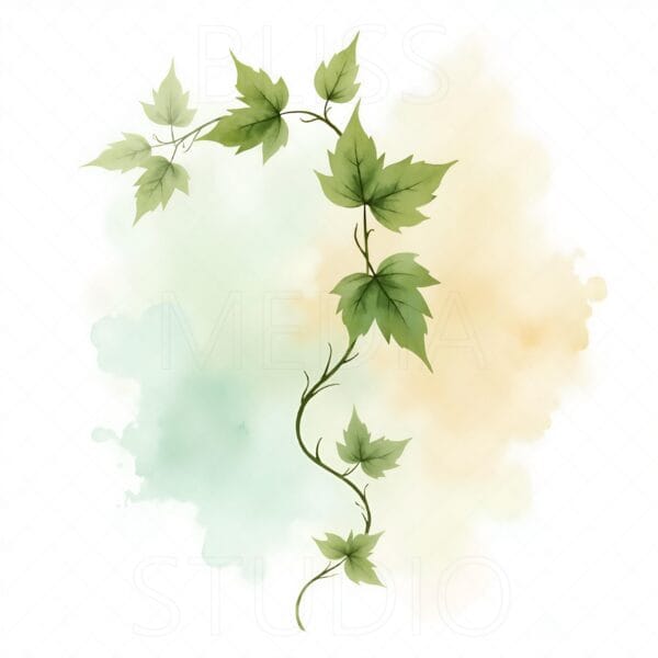12 English Ivy Botanical Prints – Chateaucore Wall Art Set (Digital Download) - Image 10