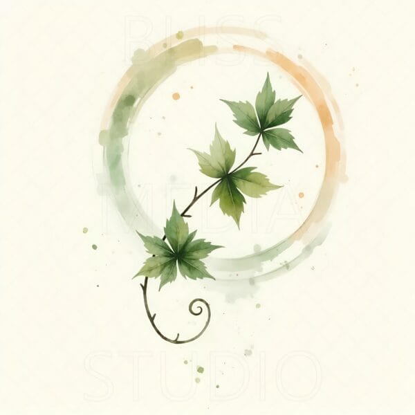 12 English Ivy Botanical Prints – Chateaucore Wall Art Set (Digital Download) - Image 9