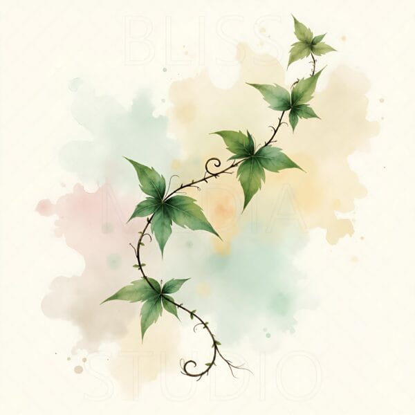 12 English Ivy Botanical Prints – Chateaucore Wall Art Set (Digital Download) - Image 7