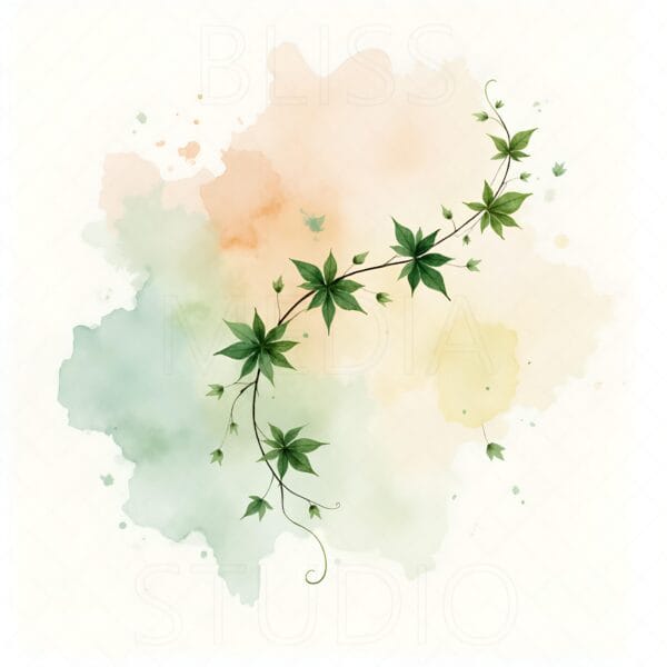 12 English Ivy Botanical Prints – Chateaucore Wall Art Set (Digital Download) - Image 5