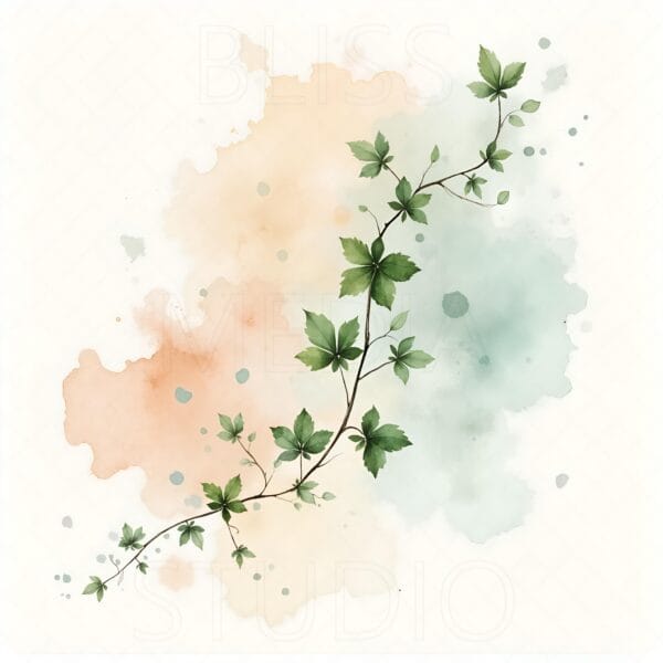 12 English Ivy Botanical Prints – Chateaucore Wall Art Set (Digital Download) - Image 4