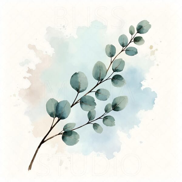 14 Eucalyptus Botanical Prints – Chateaucore Wall Art Set (Digital Download) - Image 14