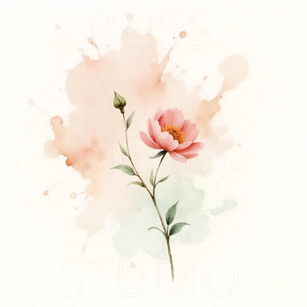 15 Peony Botanical Prints – Chateaucore Wall Art Set (Digital Download) - Image 4