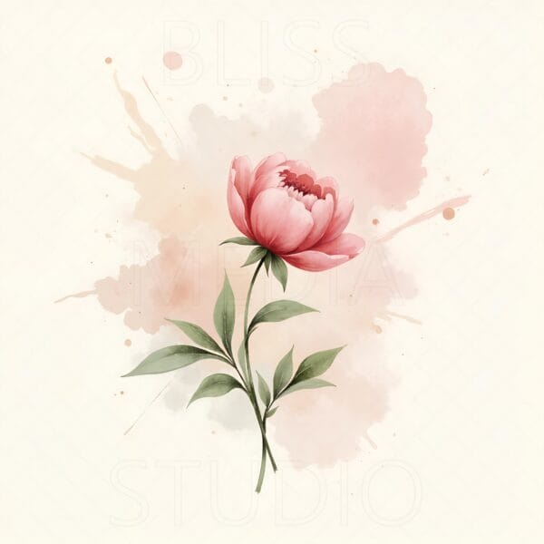 15 Peony Botanical Prints – Chateaucore Wall Art Set (Digital Download) - Image 6