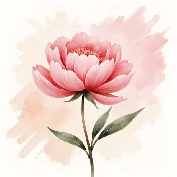 15 Peony Botanical Prints – Chateaucore Wall Art Set (Digital Download) - Image 9