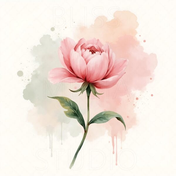 15 Peony Botanical Prints – Chateaucore Wall Art Set (Digital Download) - Image 10