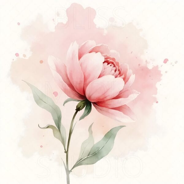 15 Peony Botanical Prints – Chateaucore Wall Art Set (Digital Download) - Image 14