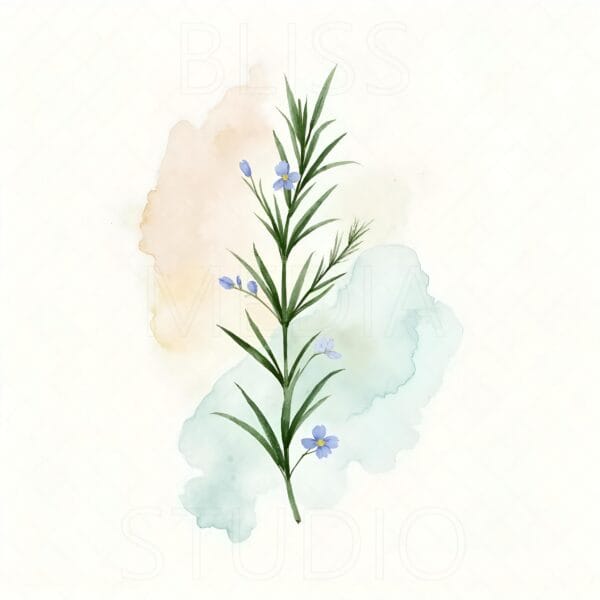 15 Rosemary Botanical Prints – Chateaucore Wall Art Set (Digital Download) - Image 11