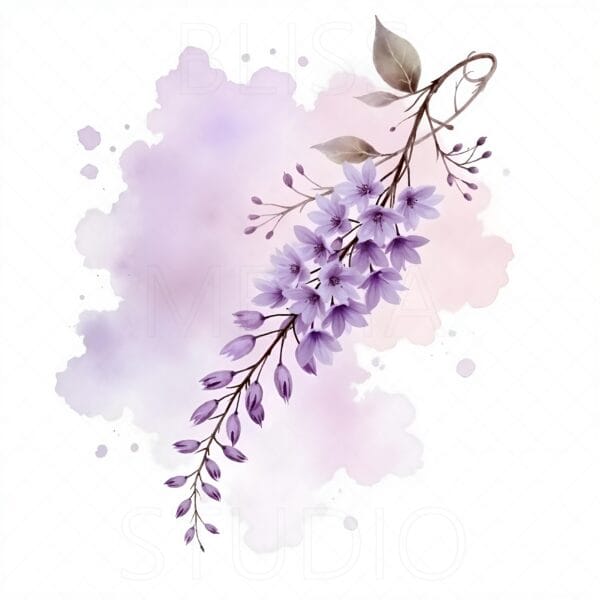 16 Wisteria Botanical Prints – Chateaucore Wall Art Set (Digital Download) - Image 3