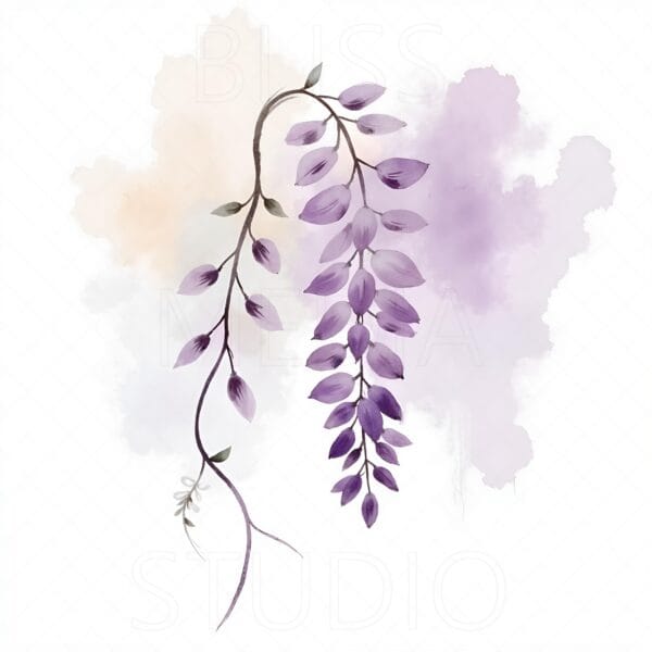 16 Wisteria Botanical Prints – Chateaucore Wall Art Set (Digital Download) - Image 4