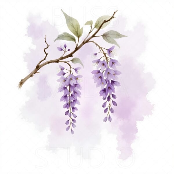 16 Wisteria Botanical Prints – Chateaucore Wall Art Set (Digital Download) - Image 6