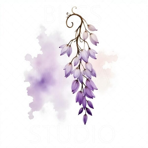 16 Wisteria Botanical Prints – Chateaucore Wall Art Set (Digital Download) - Image 8