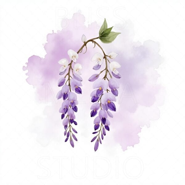 16 Wisteria Botanical Prints – Chateaucore Wall Art Set (Digital Download) - Image 11