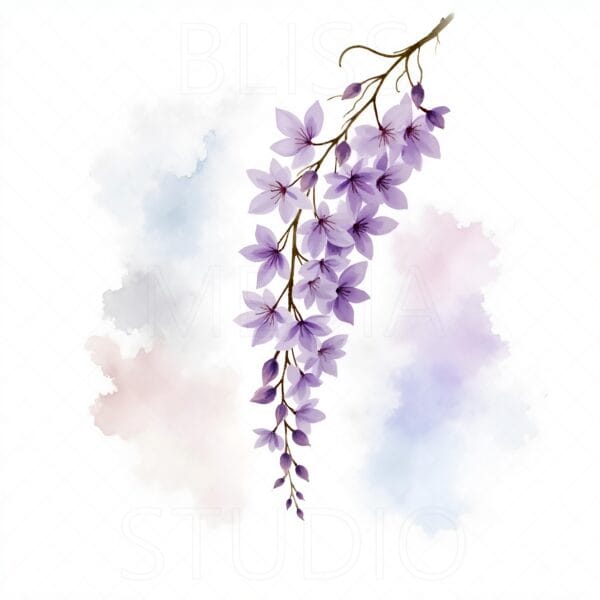 16 Wisteria Botanical Prints – Chateaucore Wall Art Set (Digital Download) - Image 12