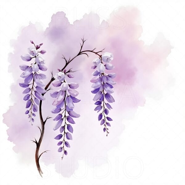 16 Wisteria Botanical Prints – Chateaucore Wall Art Set (Digital Download) - Image 16