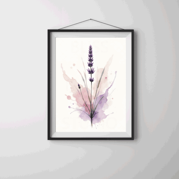 16 Lavender Botanical Prints – Chateaucore Wall Art Set (Digital Download)