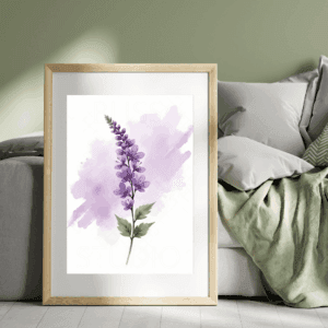 15 Lilac Botanical Prints – Chateaucore Wall Art Set (Digital Download)