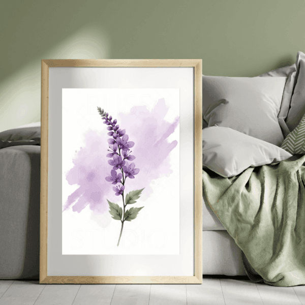15 Lilac Botanical Prints – Chateaucore Wall Art Set (Digital Download)