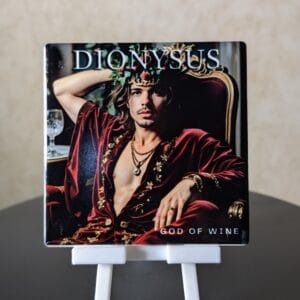 Greek Mythology Conversational Coaster: Dionysus