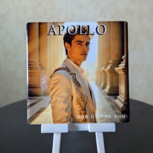 Greek Mythology Conversational Coaster: Apollo
