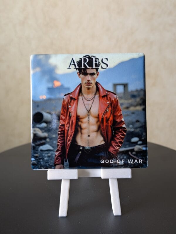 Greek Mythology Conversational Coaster: Ares