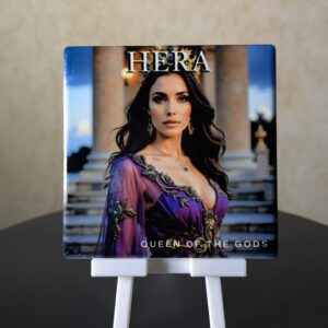 Greek Mythology Conversational Coaster: Hera
